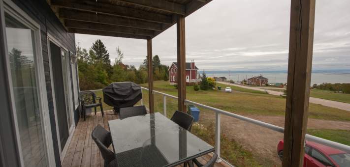 Magnifique vue; Chalet location Le Rassembleur; Petite Rivière Sant-François; Charlevoix; Versant ski Massif. - Chalet à louer Charlevoix