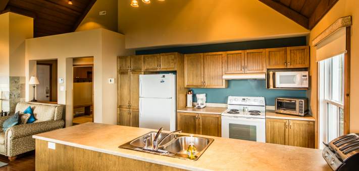 Kitchen - Cottage for rent Charlevoix