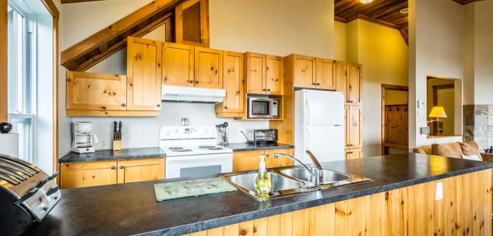 Kitchen - Cottage for rent Charlevoix