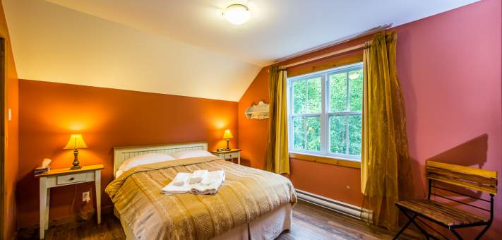 Bedroom #1 - Cottage for rent Charlevoix