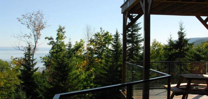 Vew - Cottage for rent Charlevoix