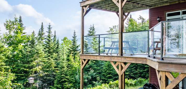 Spa face au Fleuve - Chalet à louer Charlevoix