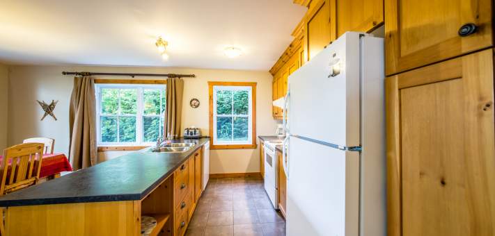 Kitchen - Cottage for rent Charlevoix