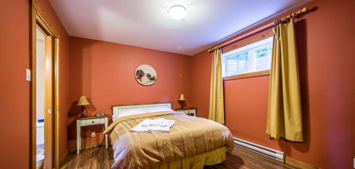 Bedroom #1 - Cottage for rent Charlevoix