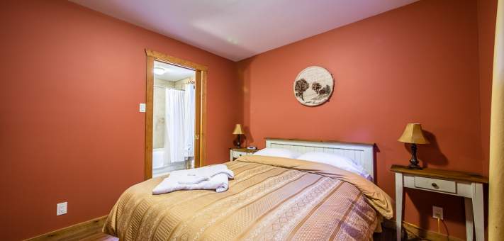Bedroom #1 - Cottage for rent Charlevoix