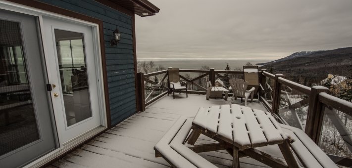 Vu le Massif - Chalet à louer Charlevoix