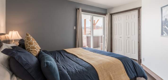 Chambre avec accès au spa - Chalet à louer Charlevoix