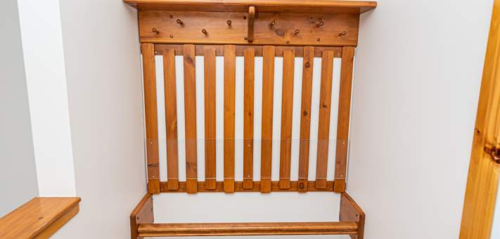 banc skieur - Chalet à louer Charlevoix