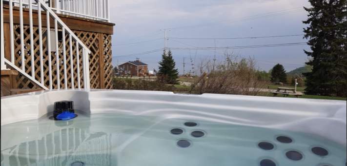 Spa avec vue! - Chalet à louer Charlevoix