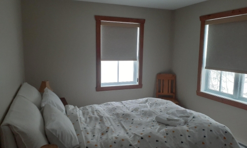 Chambre de ce chalet à louer Charlevoix - Chalet à louer Charlevoix