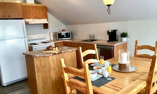 Kitchen - Cottage for rent Charlevoix