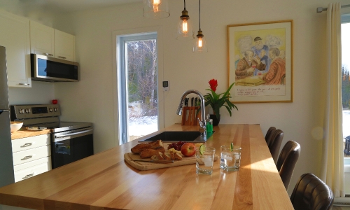 Kitchen - Cottage for rent Charlevoix