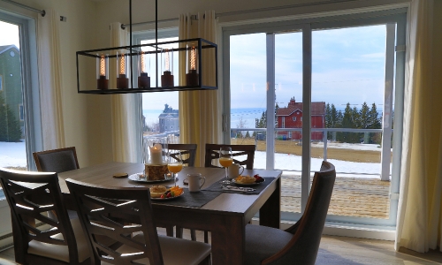 Dinning room - Cottage for rent Charlevoix