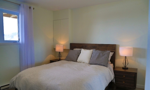 Master Bedroom - Cottage for rent Charlevoix