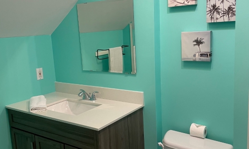 Salle de bain loft  - Chalet à louer Charlevoix