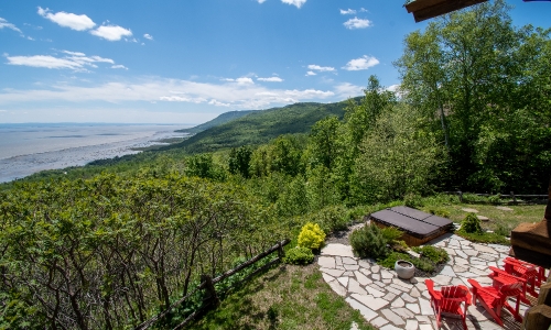 Le Scandinave : chalet à louer avec LA VUE sur ce versant de montagne ! - Chalet à louer Charlevoix
