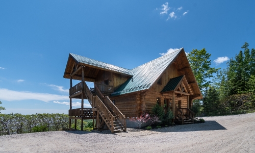  Le Scandinave : location 4 saisons   - Chalet à louer Charlevoix