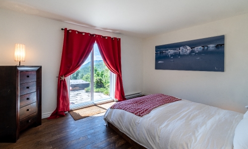 Le Scandinave chambre 2 - Chalet à louer Charlevoix