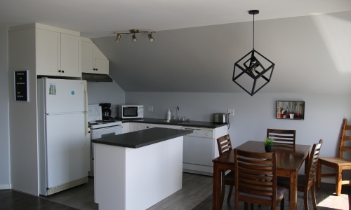 Cuisine et salle à manger loft  - Chalet à louer Charlevoix