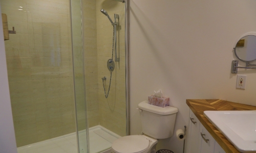 Bathroom main apartment - Cottage for rent Charlevoix