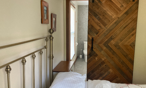 Salle de bain attenante à la chambre - Chalet à louer Charlevoix