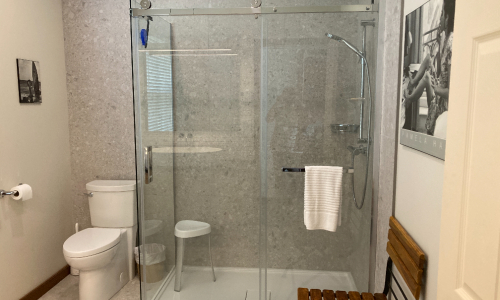 Bathroom main floor - Cottage for rent Charlevoix