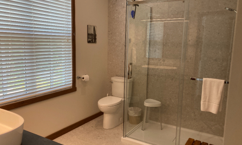Bathroom main floor - Cottage for rent Charlevoix