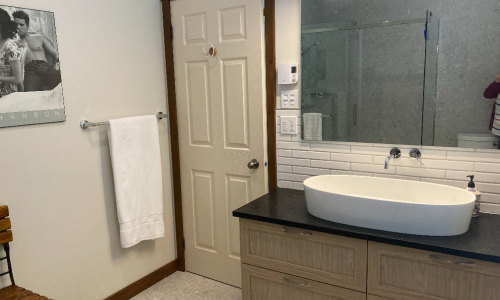 Bathroom main floor - Cottage for rent Charlevoix