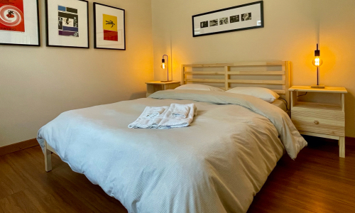 1st bedroom - Cottage for rent Charlevoix