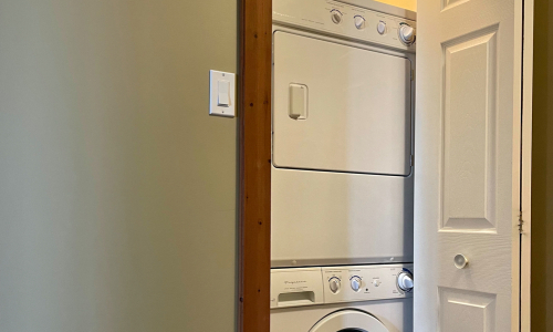 Laundry closet - Cottage for rent Charlevoix