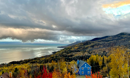 Vue stupéfiante! - Chalet à louer Charlevoix