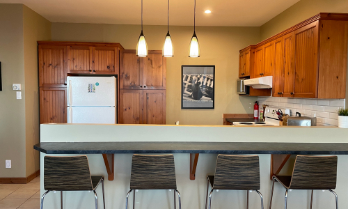 Cuisine (bas) - Chalet à louer Charlevoix