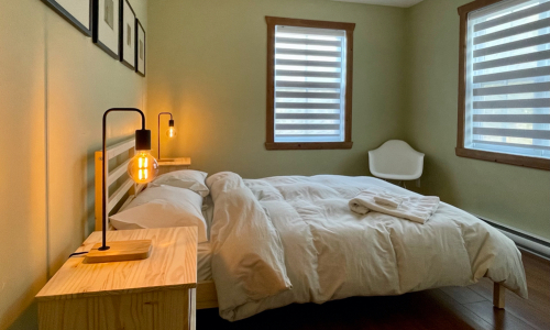 2ème chambre (haut) - Chalet à louer Charlevoix