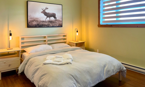 4ème chambre (bas) - Chalet à louer Charlevoix