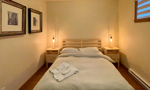 6ème chambre (bas) - Chalet à louer Charlevoix