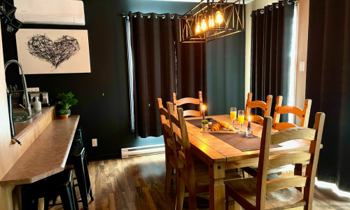 Dinning room - Cottage for rent Charlevoix