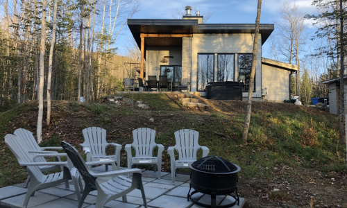 Cour extérieure - Chalet à louer Charlevoix
