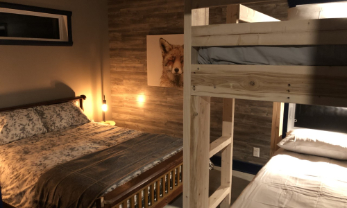 Chambre1 - Chalet à louer Charlevoix