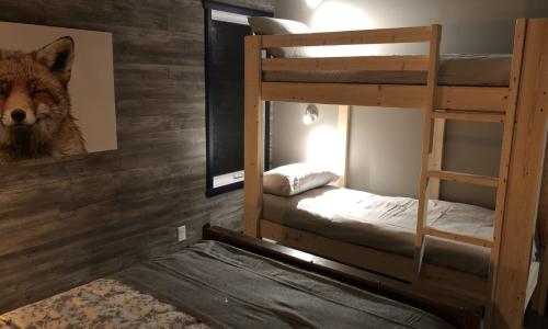 Chambre 1-1 - Chalet à louer Charlevoix