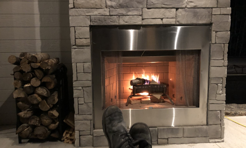 Foyer extérieur - Chalet à louer Charlevoix