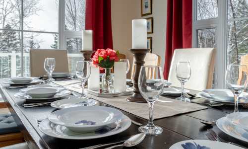 Dining room - Cottage for rent Charlevoix