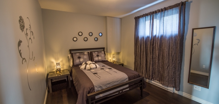 2e chambre double chalet petite-rivière-st-françois dans charlevoix - Chalet à louer Charlevoix